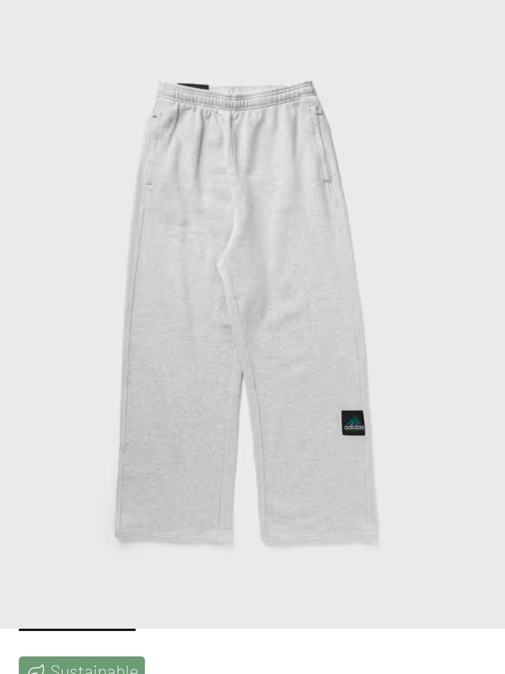 ADIDAS EQUIPMENT OPEN HEM SWEATPANT Grey size medium NWOT